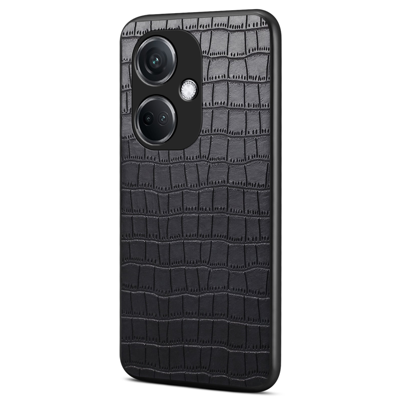 For Oppo K11 5G Anti-drop Case Crocodile Textured Leather+TPU+PC Phone Case