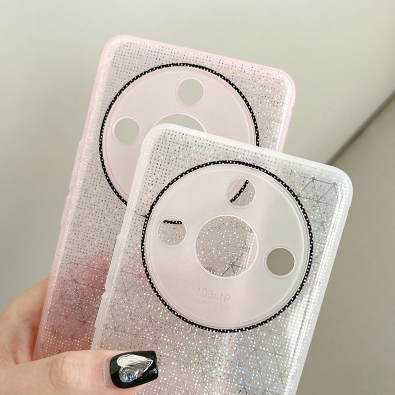 Q.COO For Honor X50 5G Case Aurora Effect TPU Shockproof Phone Cover