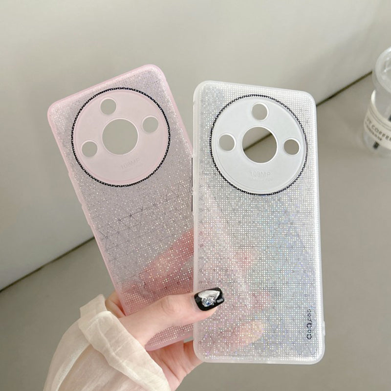 Q.COO For Honor X50 5G Case Aurora Effect TPU Shockproof Phone Cover