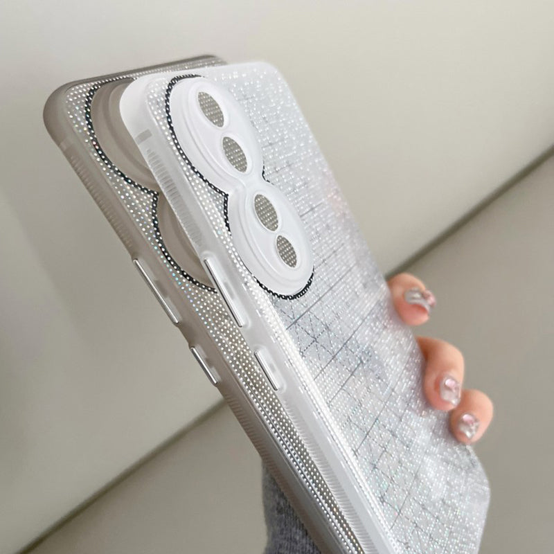 Q.COO For Honor 90 TPU Soft Case Aurora Effect Anti-slip Phone Cover