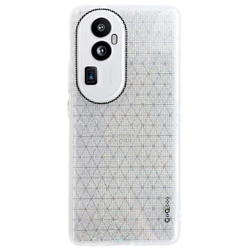 Q.COO For Oppo Reno10 Pro+ 5G TPU Case Aurora Effect Camera Protection Phone Cover