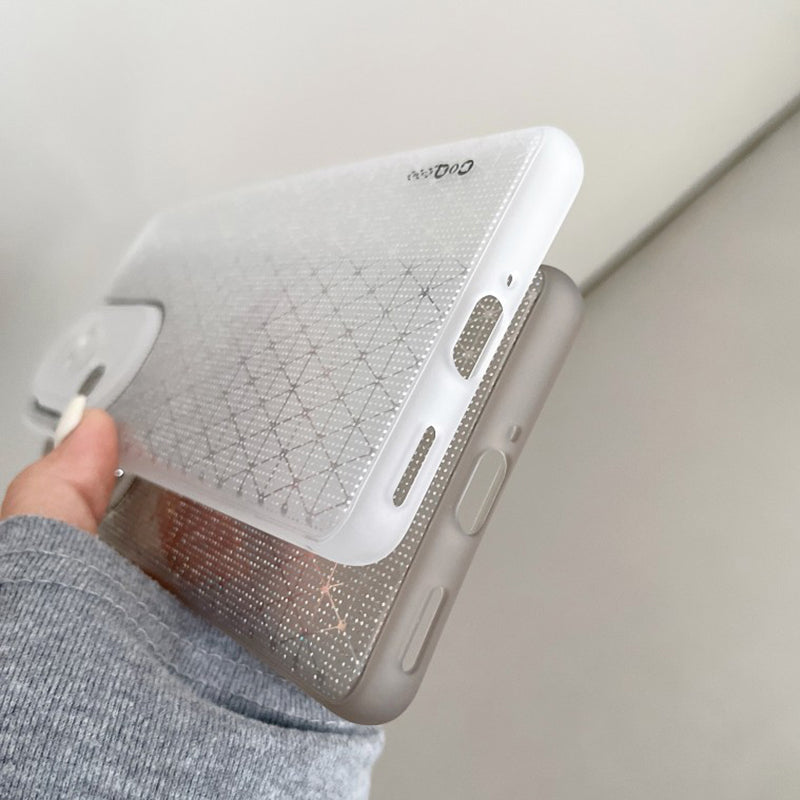 Q.COO For Oppo Reno10 Pro+ 5G TPU Case Aurora Effect Camera Protection Phone Cover