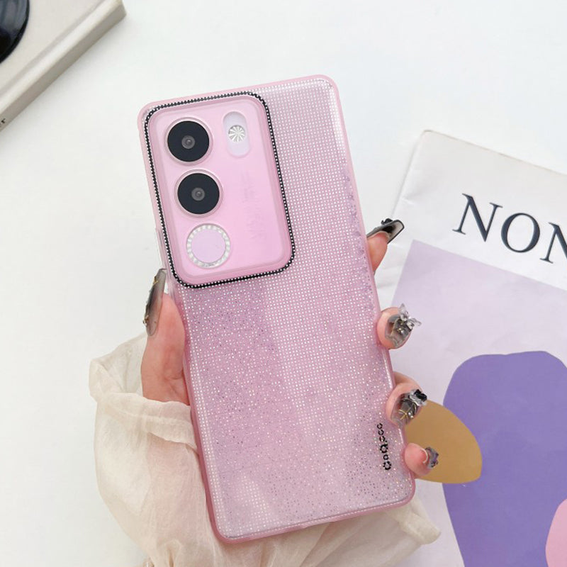 Q.COO For vivo S17 5G / S17 Pro 5G Case Soft TPU Anti-Scratch Sparkle Bling Phone Cover