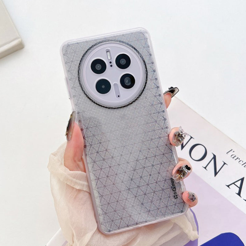Q.COO For Huawei Mate 50 4G Case Sparkle Design TPU Scratch Resistant Phone Cover
