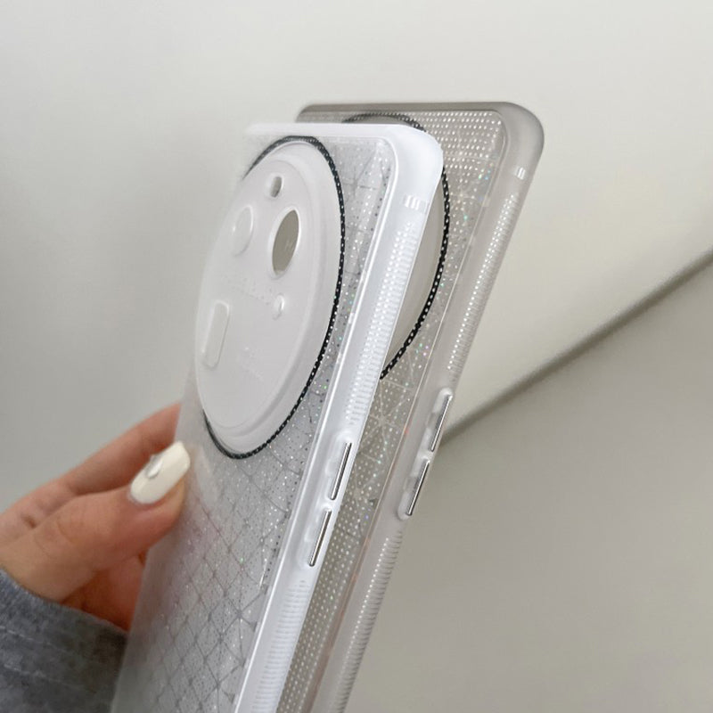 Q.COO For Oppo Find X6 TPU Case Sparkling Mobile Phone Protective Cover