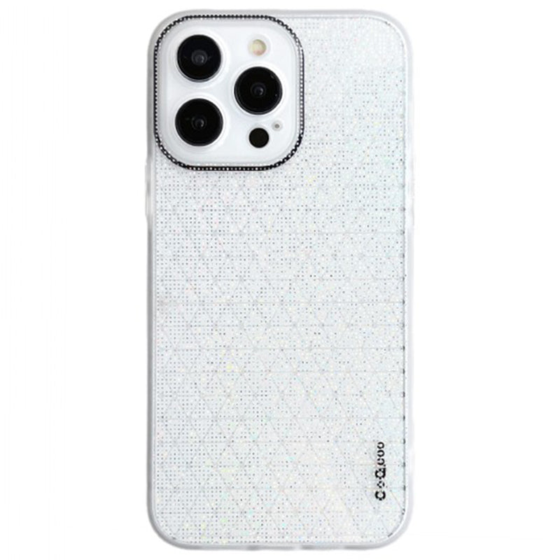 Q.COO For iPhone 15 Pro Case Shiny Design Aesthetic Soft TPU Phone Back Cover