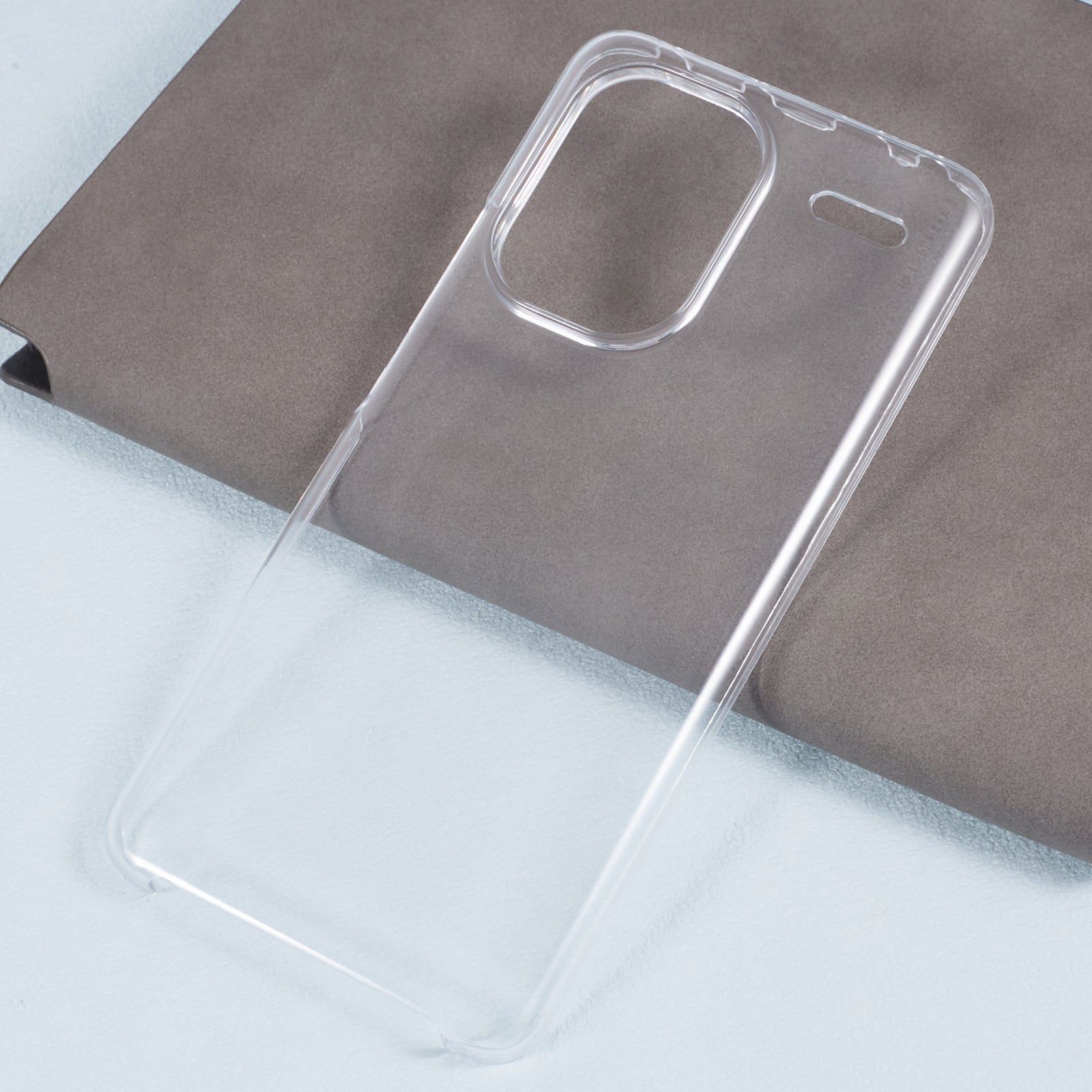 For Xiaomi Redmi Note 13 Pro+ 5G Case Shock-Absorbent Acrylic + TPU Clear Phone Cover with PET Film