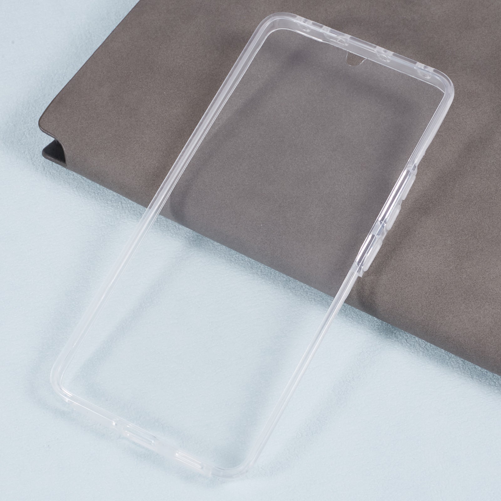 For Xiaomi Redmi Note 13 Pro+ 5G Case Shock-Absorbent Acrylic + TPU Clear Phone Cover with PET Film