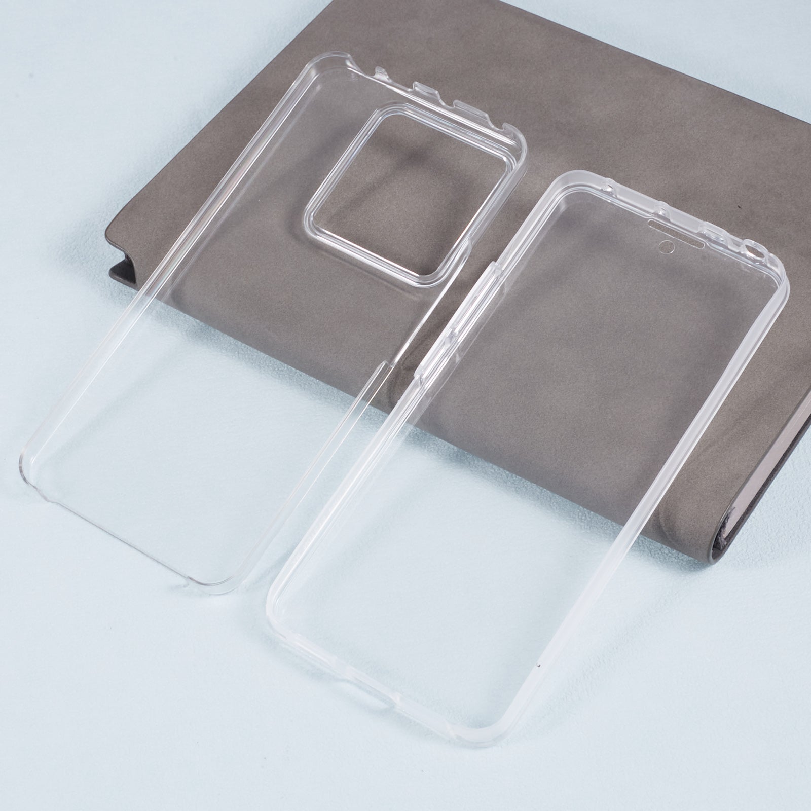 For Xiaomi Redmi Note 13 Pro 5G Clear Phone Case Acrylic + TPU Shockproof Back Cover with PET Film