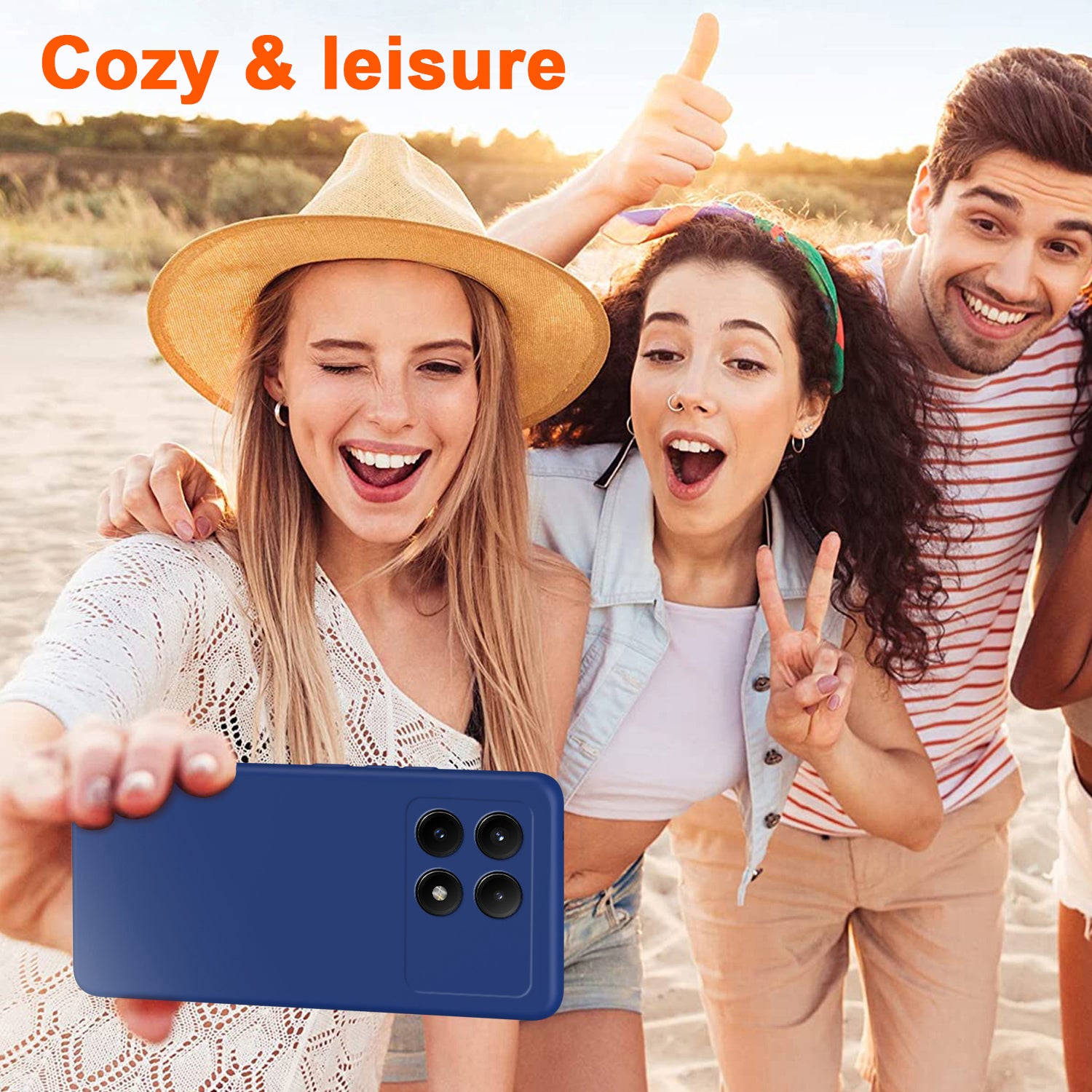 For Xiaomi Redmi K70E 5G / Poco X6 Pro 5G Case Silky Touch 2.2mm TPU Phone Back Cover
