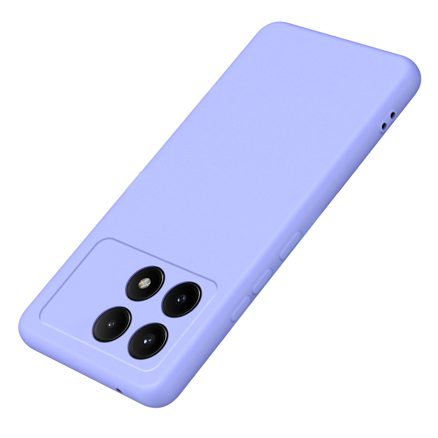 For Xiaomi Redmi K70E 5G / Poco X6 Pro 5G Case Silky Touch 2.2mm TPU Phone Back Cover