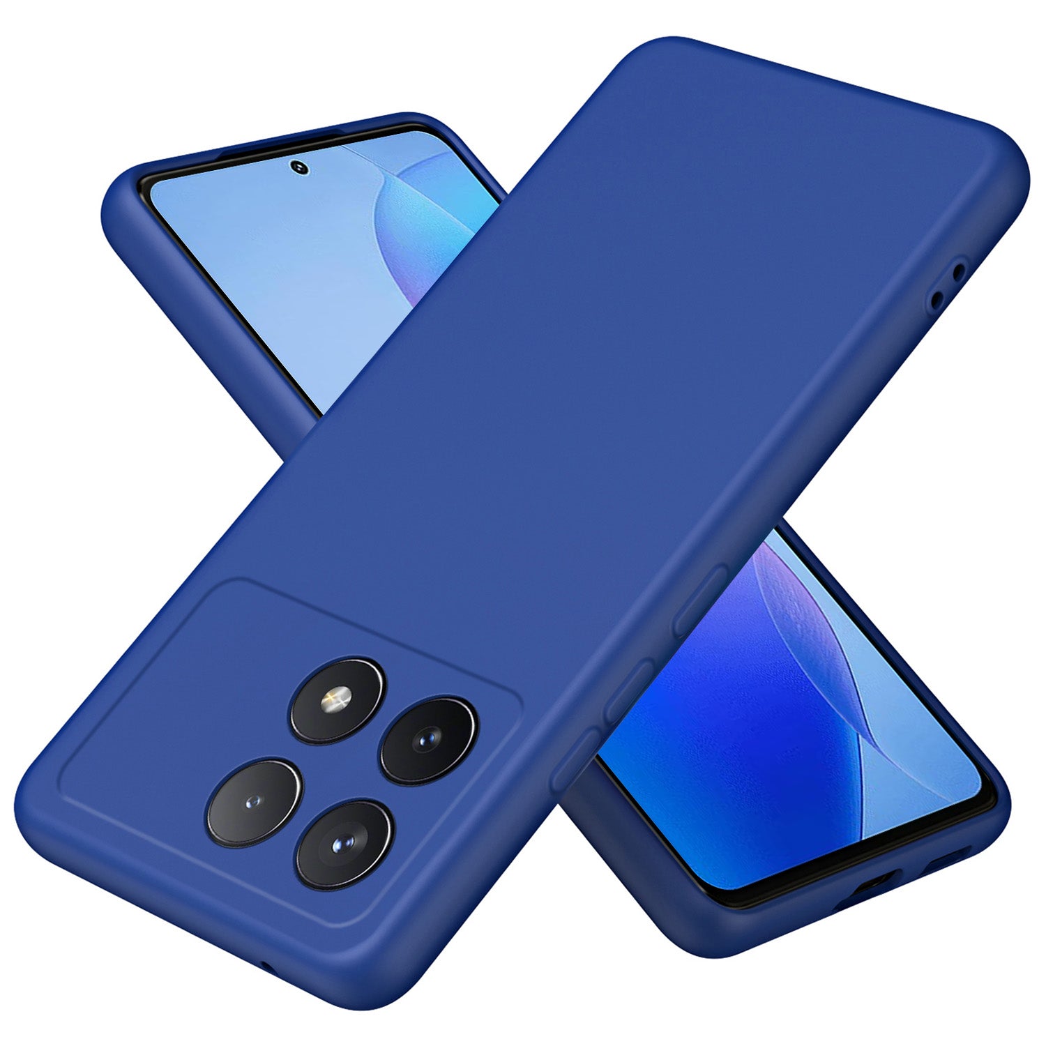 For Xiaomi Redmi K70 5G / K70 Pro 5G Case 2.2mm TPU Phone Cover with Fiber Lining