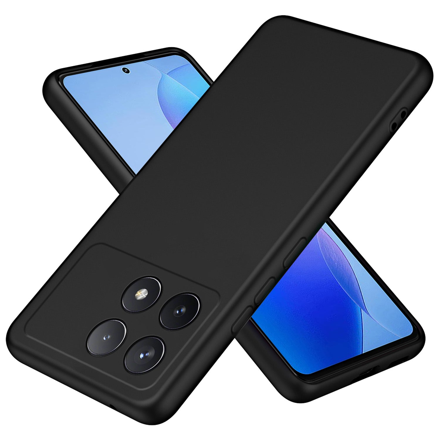 For Xiaomi Redmi K70 5G / K70 Pro 5G Case 2.2mm TPU Phone Cover with Fiber Lining