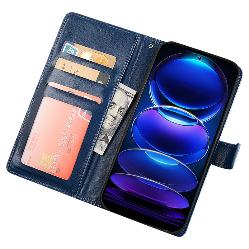 IDEWEI For Xiaomi Redmi K70 Pro Champion Edition Wallet Case Leather Stand Flip Phone Cover