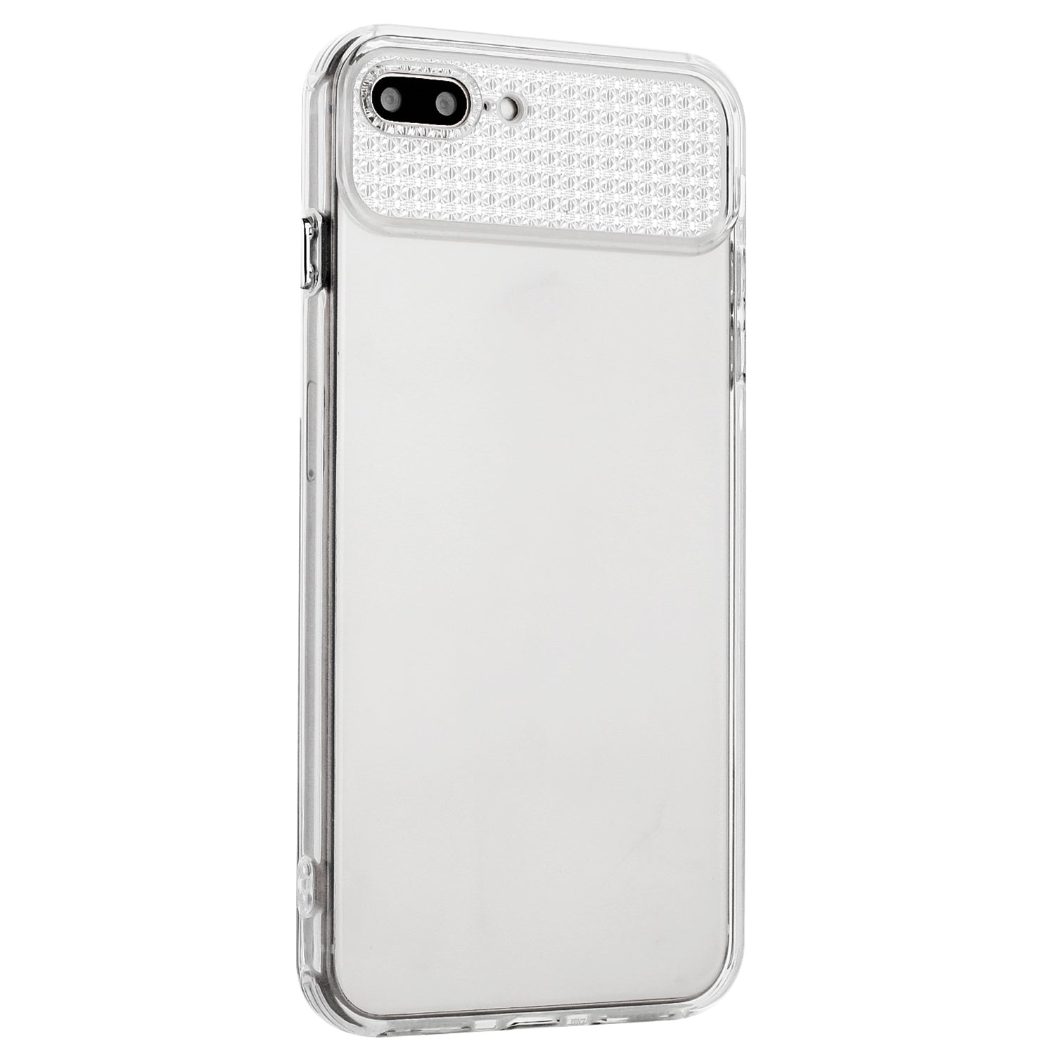 For iPhone 7 Plus 5.5 inch / 8 Plus 5.5 inch Case TPU Shiny Rhinestone Decor Clear Phone Protector
