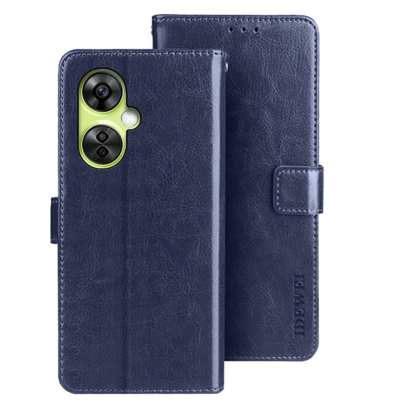 IDEWEI For OnePlus Nord CE 3 Lite 5G / Nord N30 5G Case PU Leather Wallet Stand Phone Cover