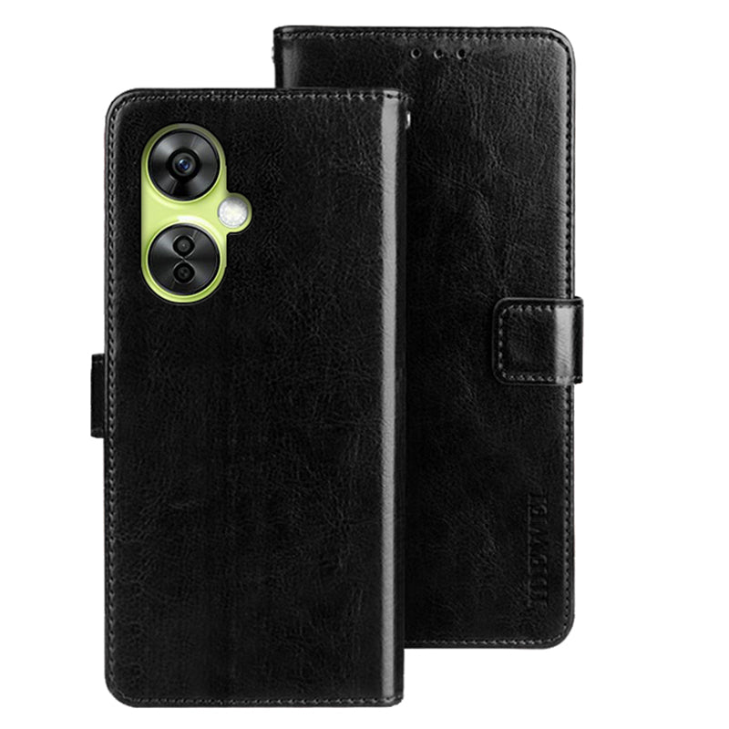 IDEWEI For OnePlus Nord CE 3 Lite 5G / Nord N30 5G Case PU Leather Wallet Stand Phone Cover