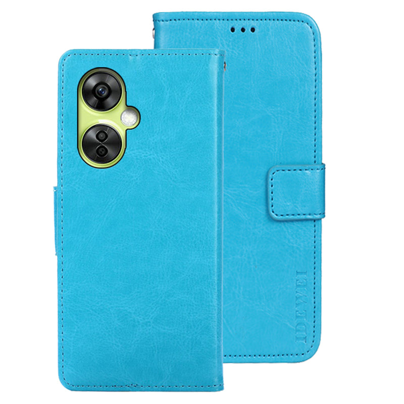 IDEWEI For OnePlus Nord CE 3 Lite 5G / Nord N30 5G Case PU Leather Wallet Stand Phone Cover
