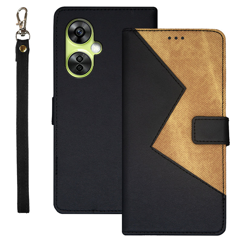 IDEWEI For OnePlus Nord CE 3 Lite 5G / Nord N30 5G Case with Strap Card Slots Leather Phone Cover