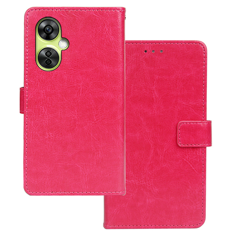 IDEWEI For OnePlus Nord CE 3 Lite 5G / Nord N30 5G Case Stand Leather Phone Wallet Cover