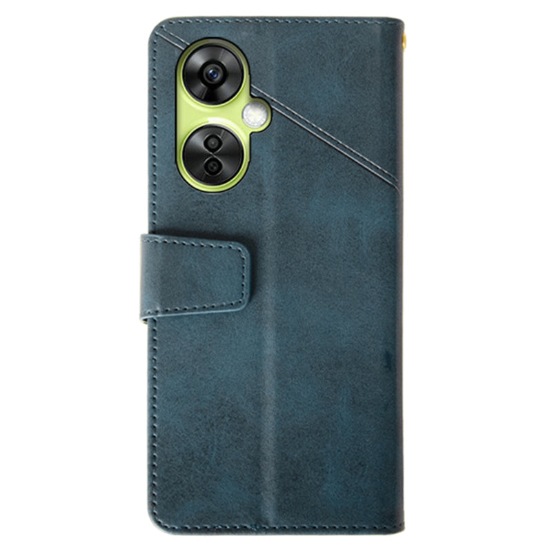 IDEWEI For OnePlus Nord CE 3 Lite 5G / Nord N30 5G Case Calf Texture Wallet Phone Leather Cover