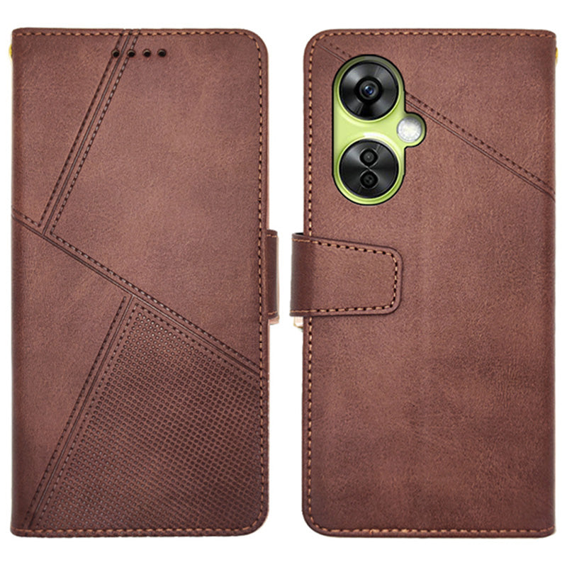 IDEWEI For OnePlus Nord CE 3 Lite 5G / Nord N30 5G Case Calf Texture Wallet Phone Leather Cover