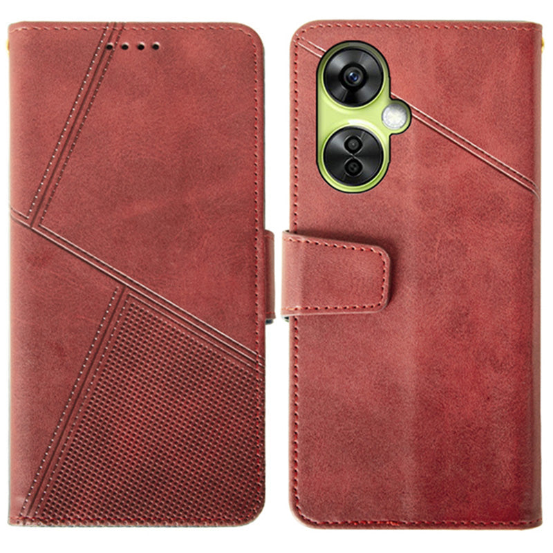 IDEWEI For OnePlus Nord CE 3 Lite 5G / Nord N30 5G Case Calf Texture Wallet Phone Leather Cover