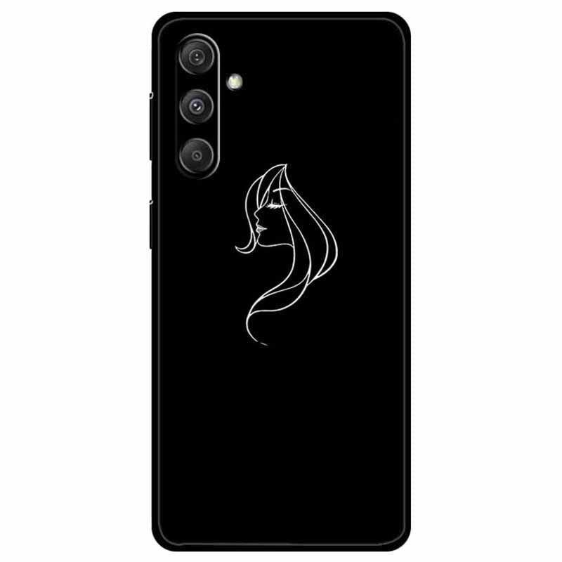 For Samsung Galaxy S24 TPU Case Linear Pattern Printing Shockproof Phone Cover