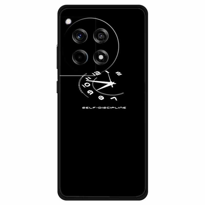 For OnePlus Ace 3 5G / 12R 5G Shockproof Case Linear Pattern Printing TPU Phone Cover