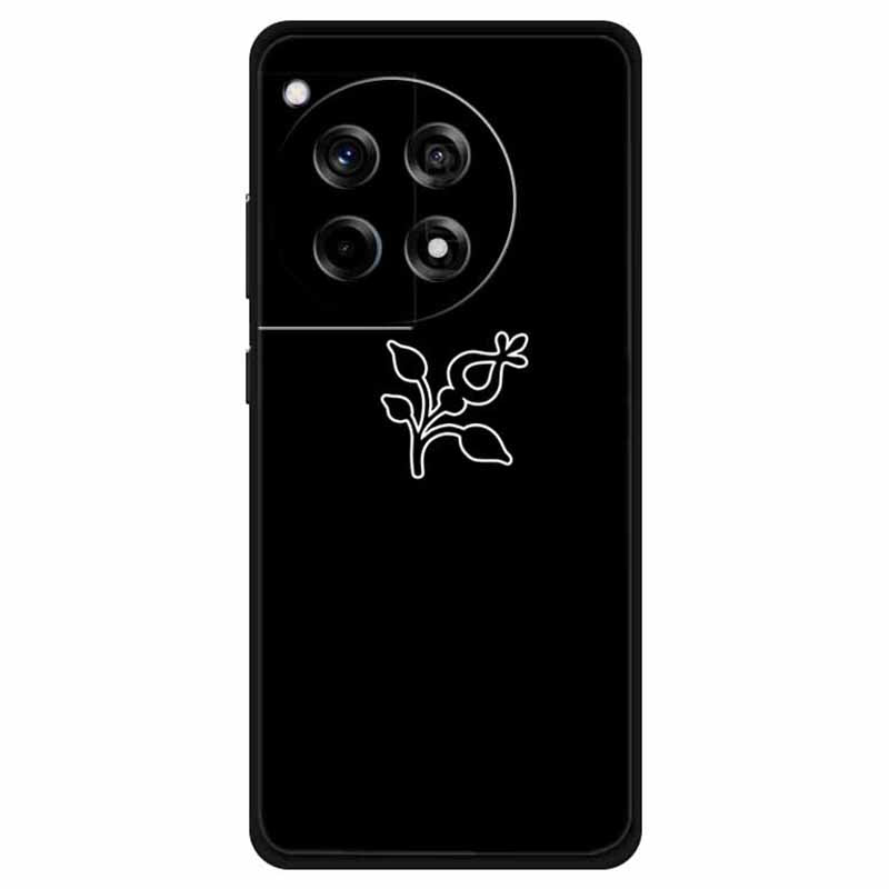 For OnePlus Ace 3 5G / 12R 5G Shockproof Case Linear Pattern Printing TPU Phone Cover