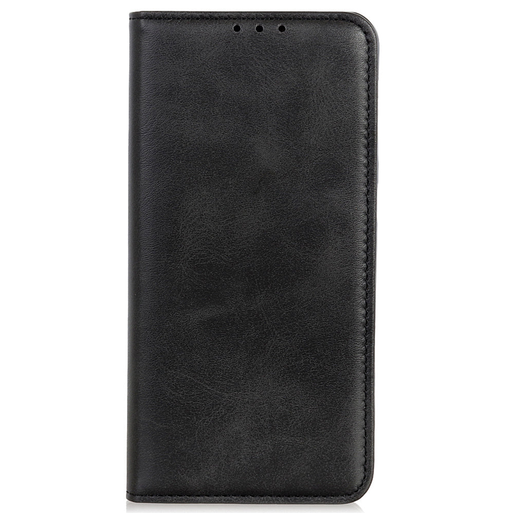 For Realme C67 4G Case Split Leather+TPU Phone Stand Cover