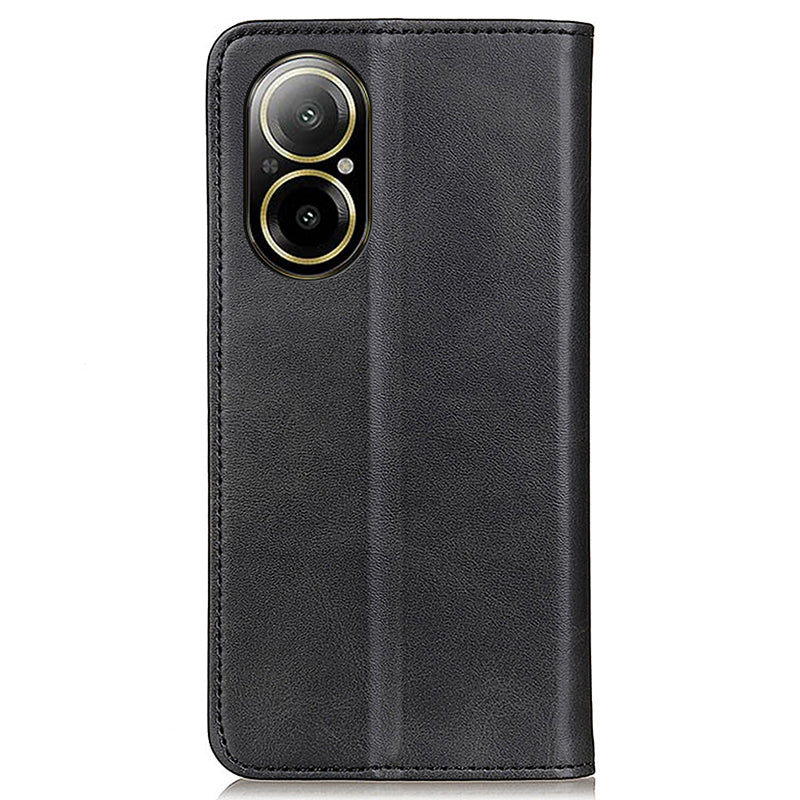 For Realme C67 4G Case Split Leather+TPU Phone Stand Cover