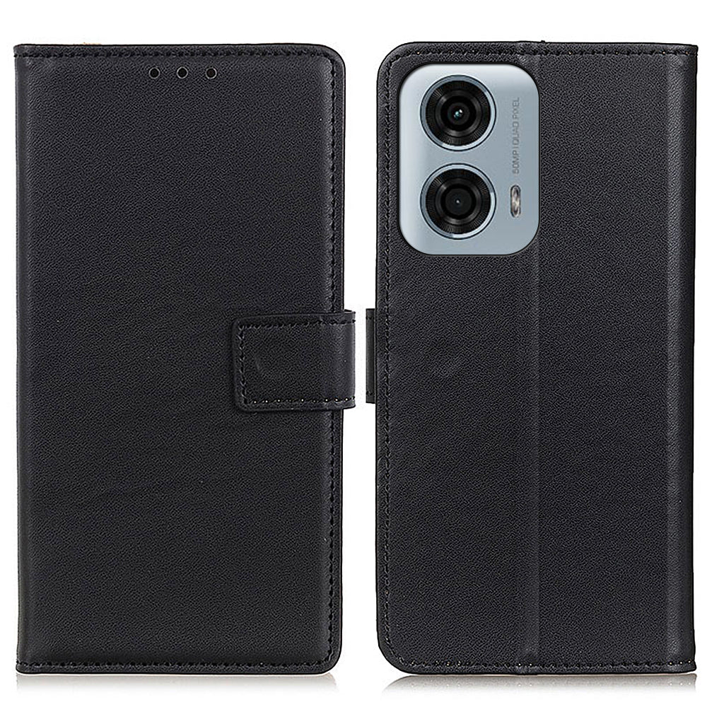 For Motorola Moto G04 4G / G24 4G Case Magnetic Leather Card Holder Smart Phone Cover