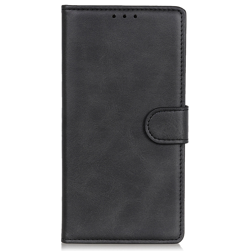 Leather Case for Motorola Moto G04 4G / G24 4G Shell Wallet Cowhide Texture Phone Cover