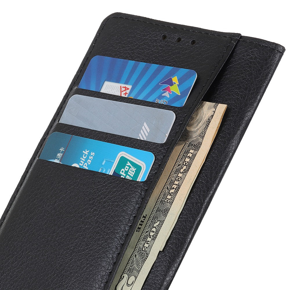 For Xiaomi 14 Ultra Case Litchi Texture Scratch-proof Phone Cover with Card Holder