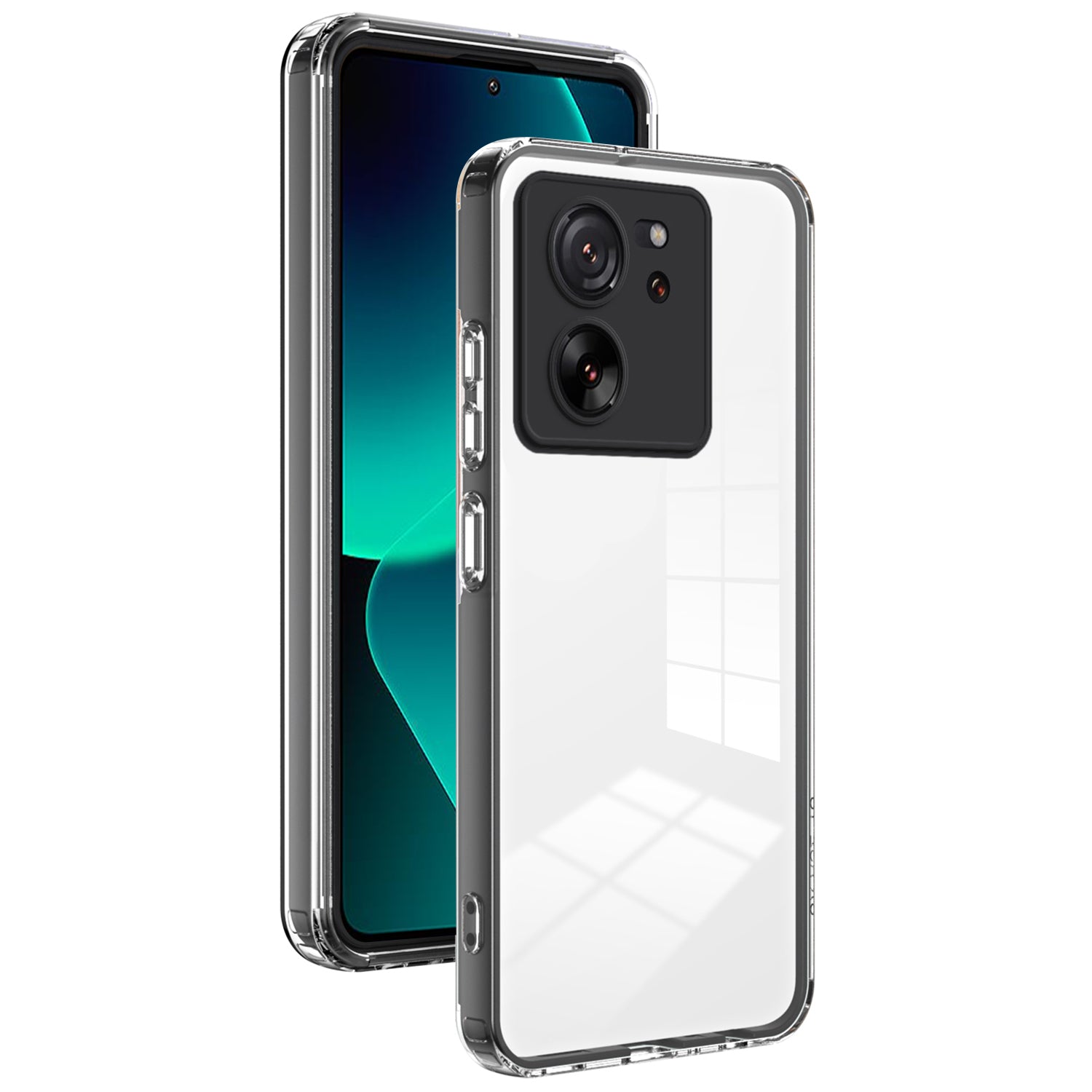 For Xiaomi 13T / 13T Pro Clear Case TPU+PC Protective Phone Case