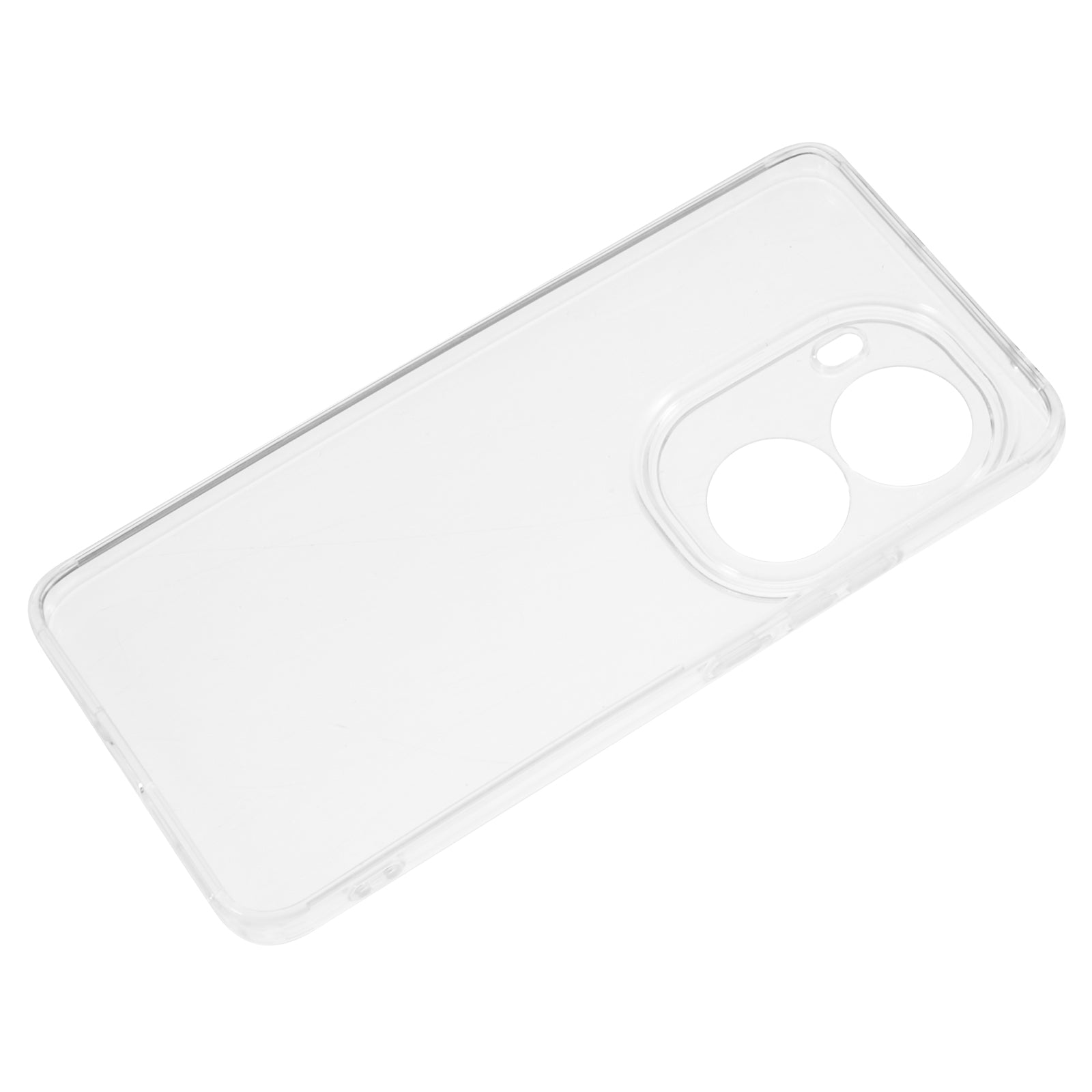 For Oppo Reno11 5G (Global) Shockproof Case Clear TPU+PC Phone Shell