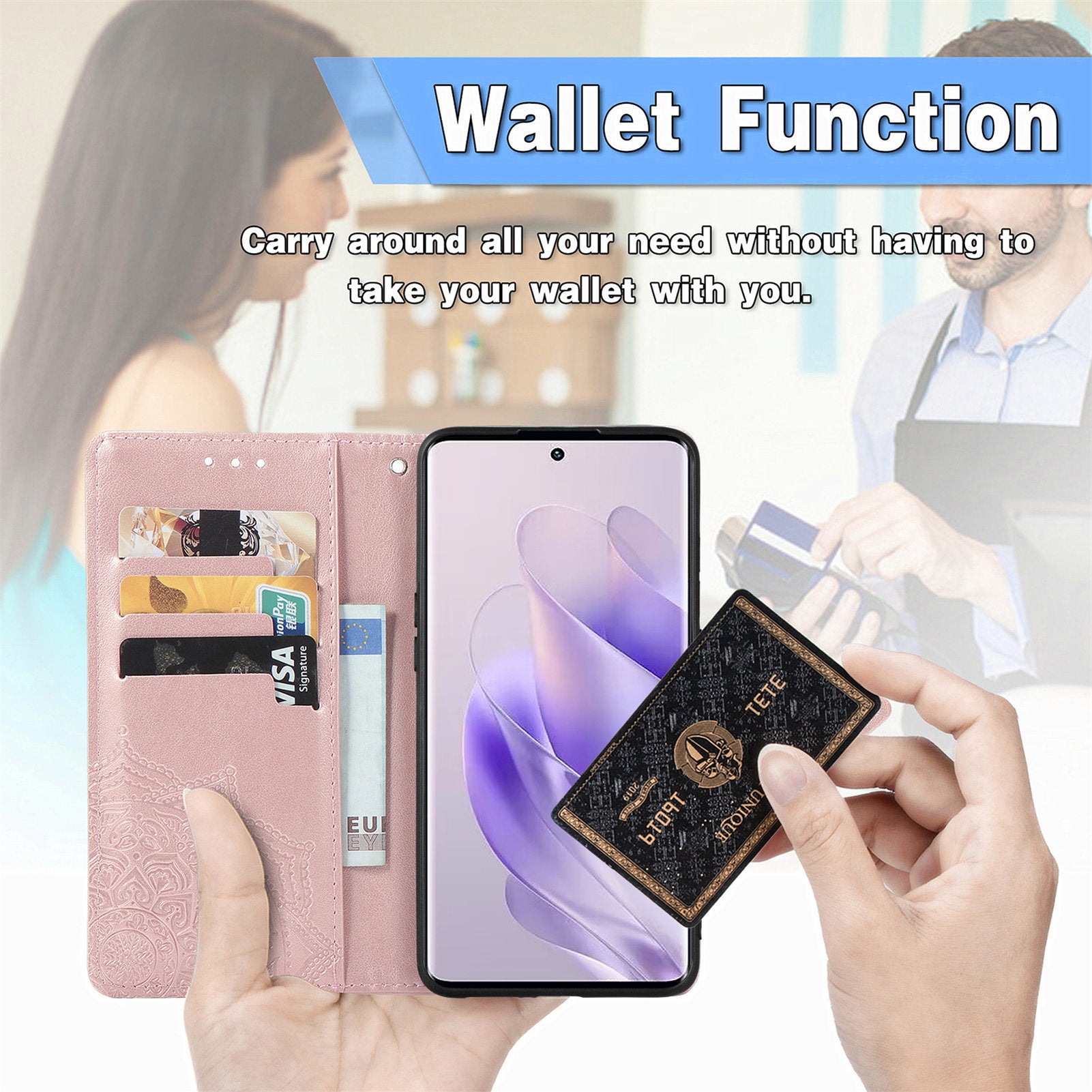 For Transsion Infinix Zero 30 5G Case Embossed Mandala Floral Cell Phone Cover