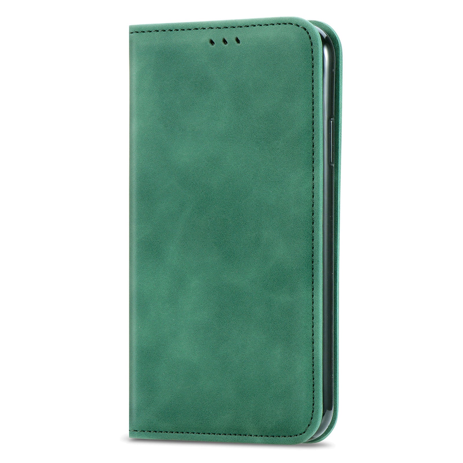 For Samsung Galaxy A34 5G Card Slots Phone Stand Case Skin-Touch Feeling PU Leather Phone Cover