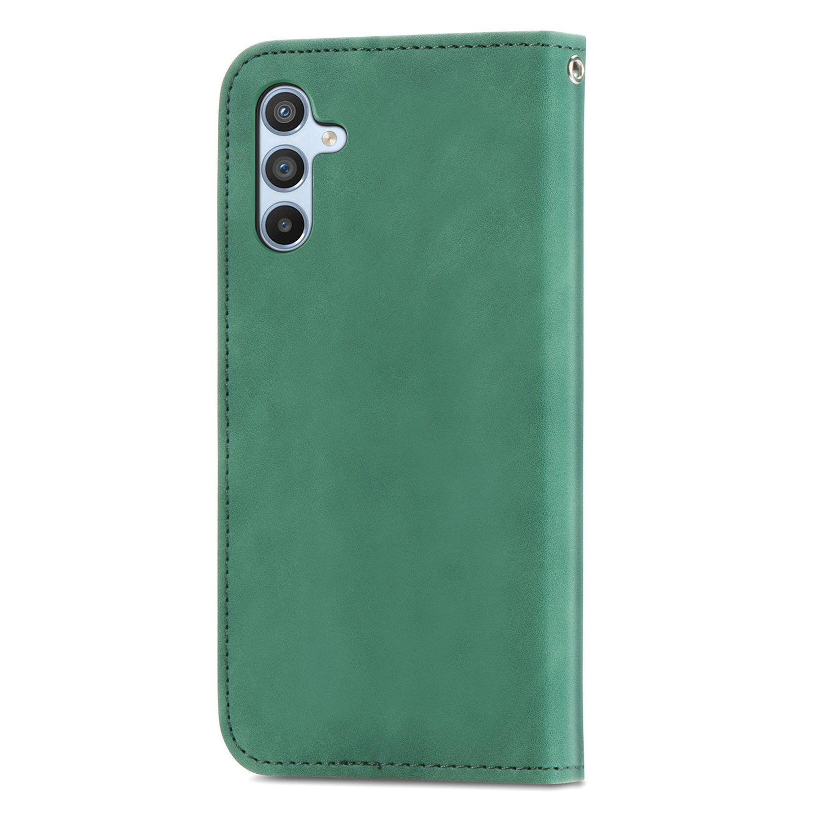 For Samsung Galaxy A34 5G Card Slots Phone Stand Case Skin-Touch Feeling PU Leather Phone Cover