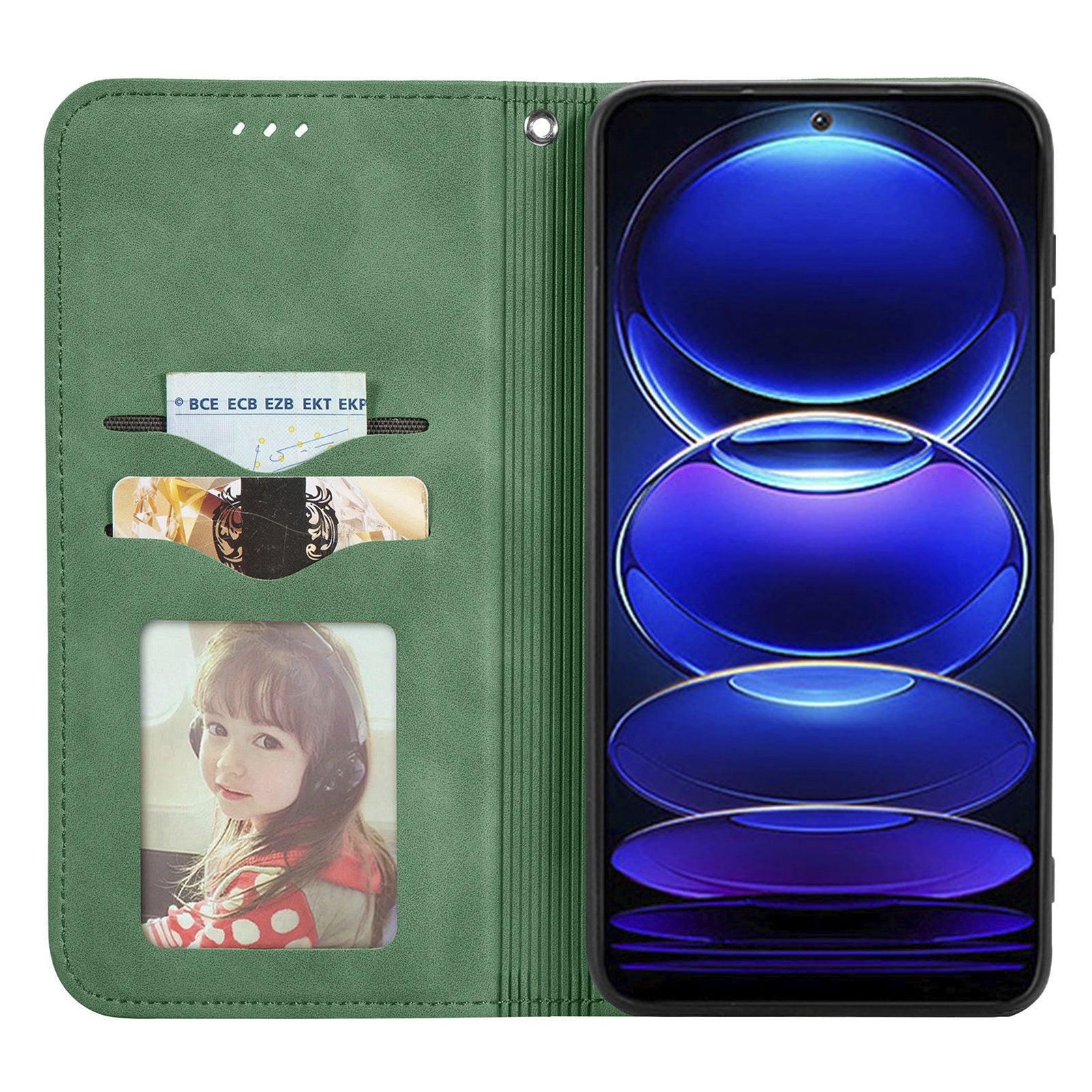 For Xiaomi Poco X5 Pro 5G / Redmi Note 12 Pro Speed 5G / Redmi Note 12 Pro 5 Case Card Slots Skin-touch Phone Stand Leather Cover