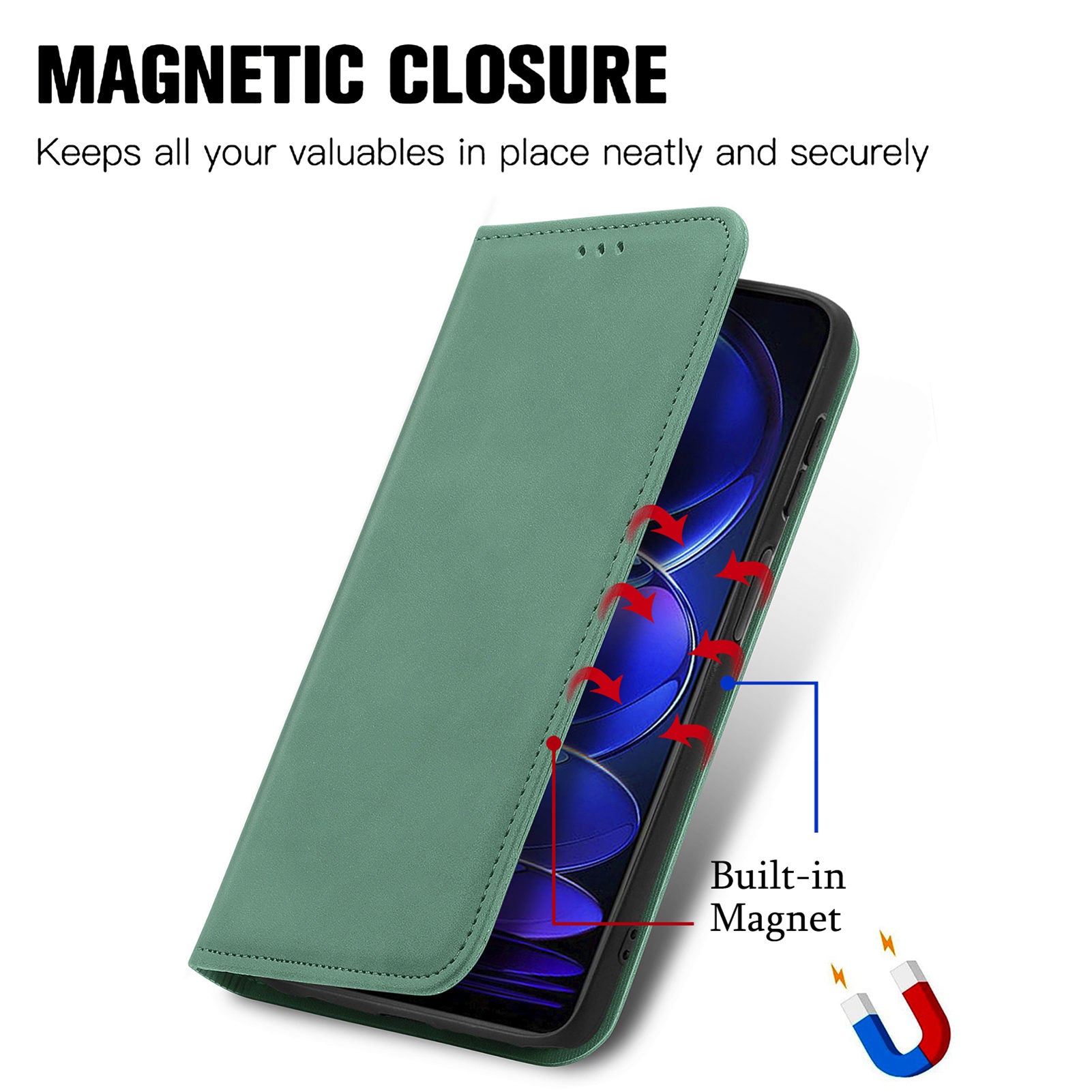 For Xiaomi Poco X5 Pro 5G / Redmi Note 12 Pro Speed 5G / Redmi Note 12 Pro 5 Case Card Slots Skin-touch Phone Stand Leather Cover