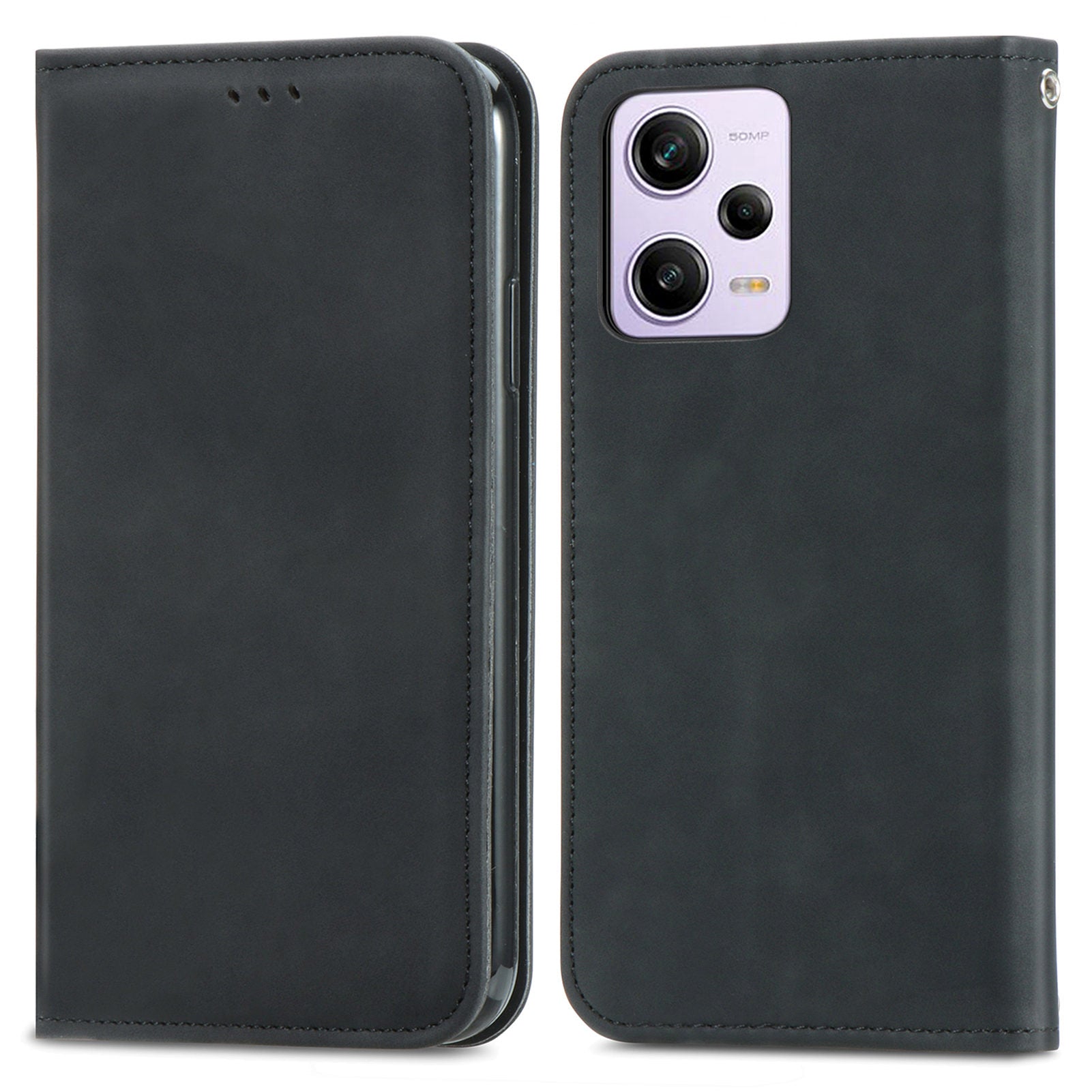 For Xiaomi Poco X5 Pro 5G / Redmi Note 12 Pro Speed 5G / Redmi Note 12 Pro 5 Case Card Slots Skin-touch Phone Stand Leather Cover