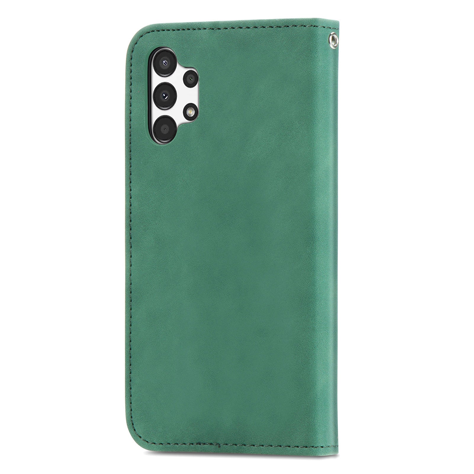 For Samsung Galaxy A13 4G Magnetic Phone Case Retro Leather Card Slots Cover