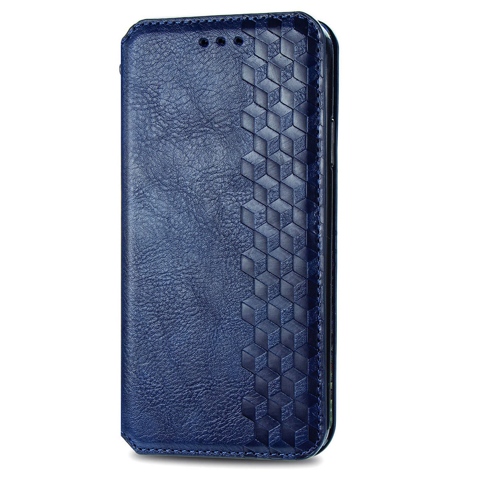 For Xiaomi Redmi A1 4G / Redmi A2 4G Cell Phone Cases Imprinted Rhombus Pattern Stand Cover