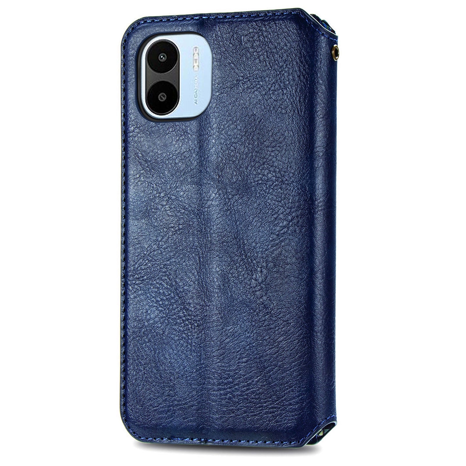 For Xiaomi Redmi A1 4G / Redmi A2 4G Cell Phone Cases Imprinted Rhombus Pattern Stand Cover