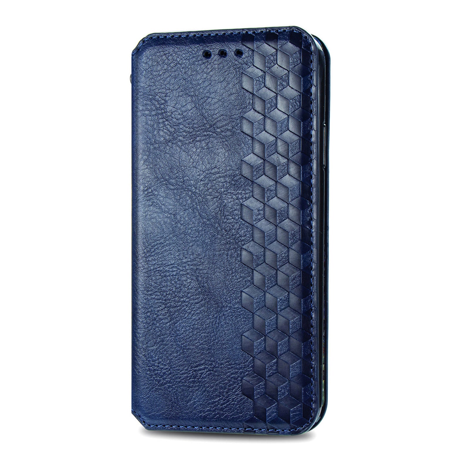 For Sony Xperia 1 V Case PU Leather Wallet Phone Cover with Rhombus Pattern