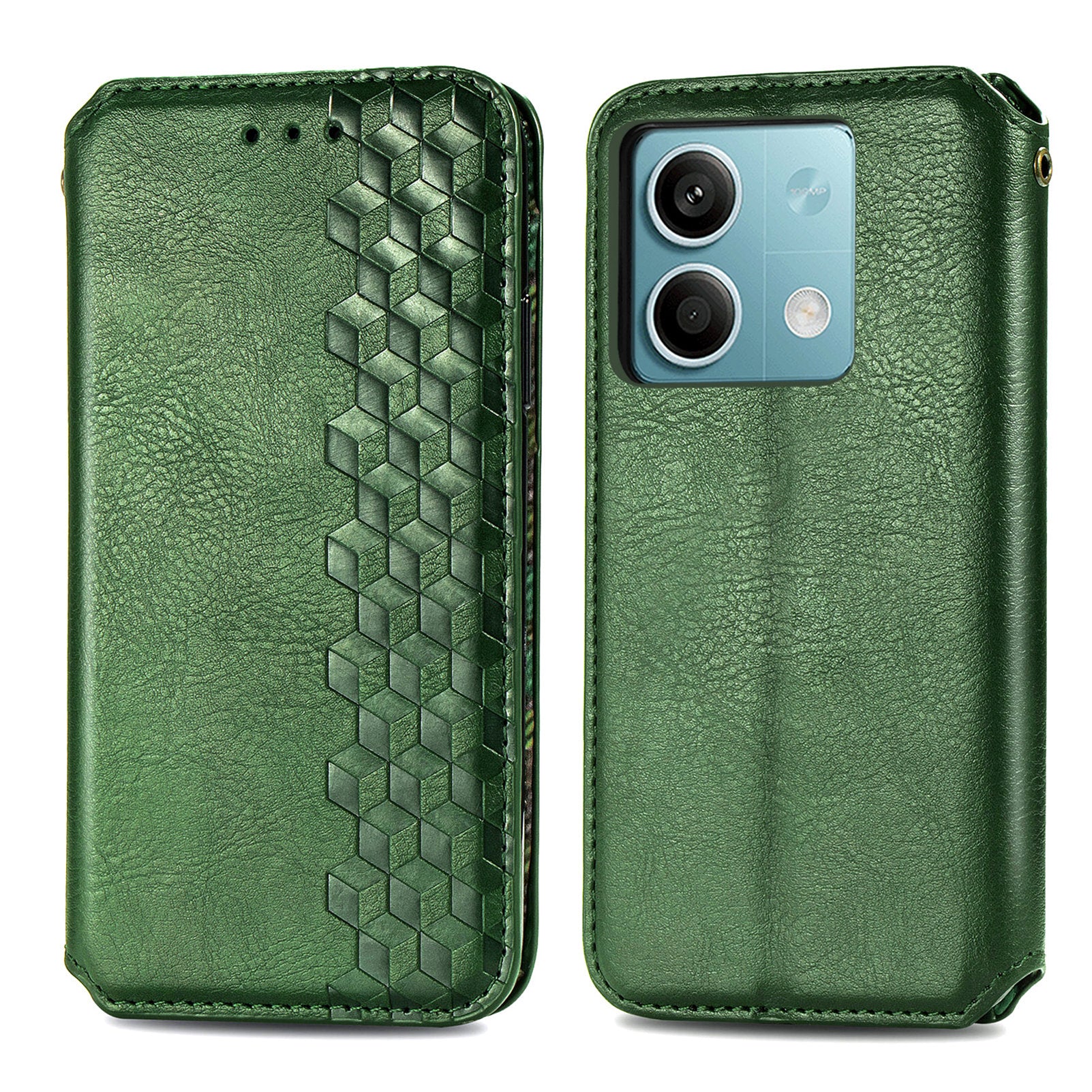 For Xiaomi Redmi Note 13 5G Magnetic Phone Case Anti-fall Leather Card Slots Cover