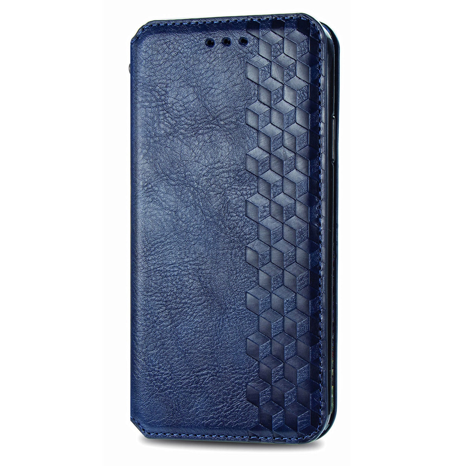 For Samsung Galaxy A15 4G / A15 5G Shockproof Case Rhombus Imprinted Wallet Stand Phone Cover