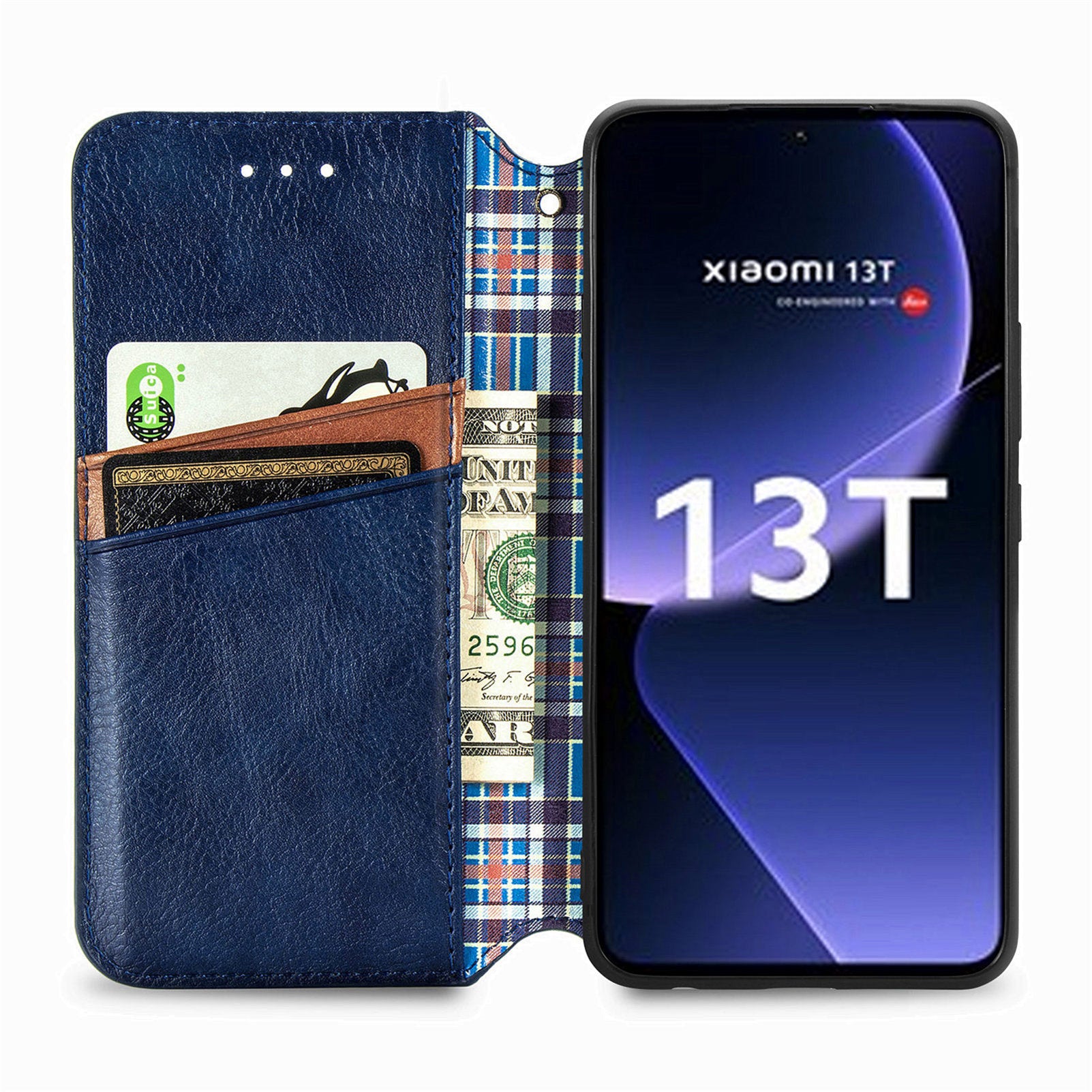 For Xiaomi 13T / 13T Pro / Redmi K60 Ultra Phone Cover Imprinted Anti-drop PU Leather Wallet Stand Case